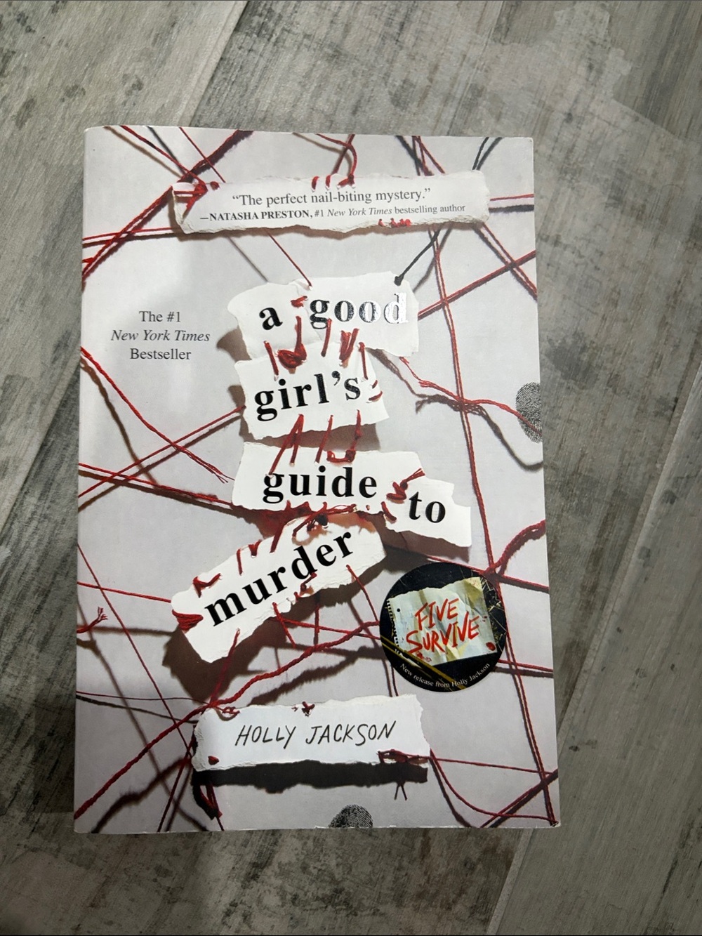 A Good Girl's Guide to Murder by Holly Jackson - White & Red Cover